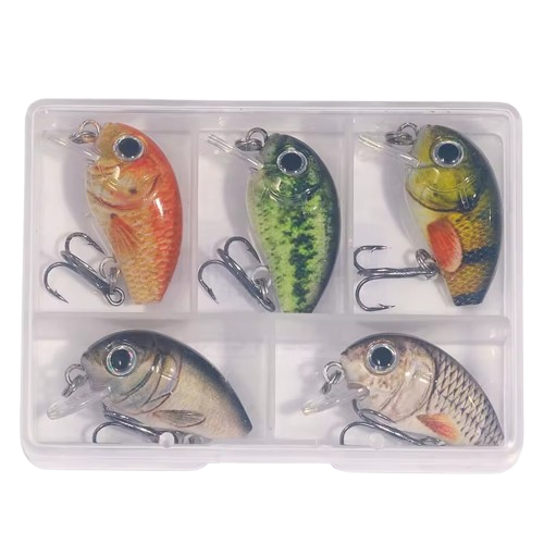 Caja Mini Crankbaits (5 Uds)
