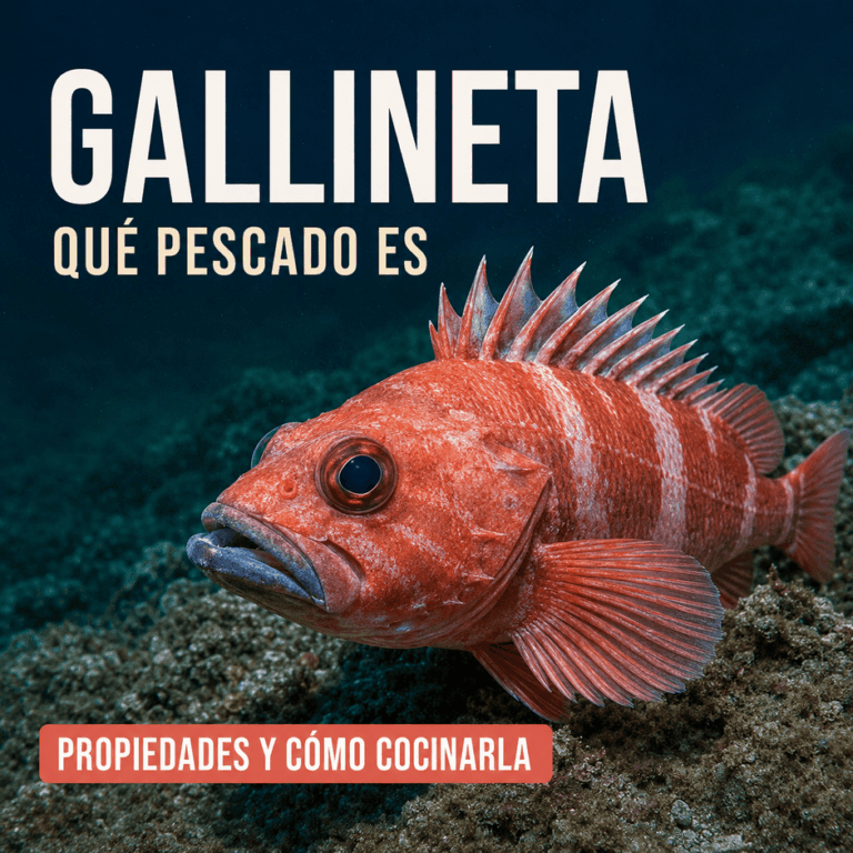 Gallineta: qué pescado es, propiedades y cómo cocinarla