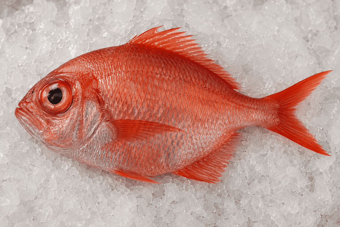 Virrey fresco preparado para cocinar al horno o a la plancha